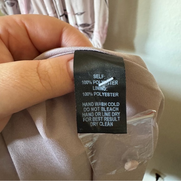 Lulus | Loving You Dusty Purple Floral Print Long Sleeve Wrap Maxi Dress - Picture 6 of 8